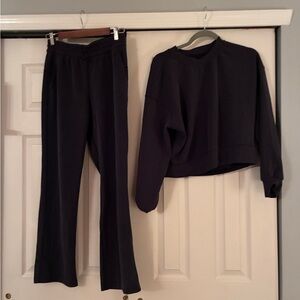 Softstreme set Lululemon in black